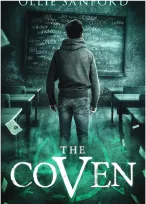 Cover of The Coven, featuring dark, mystical imagery and bold typography that hints at themes of magic and intrigue.